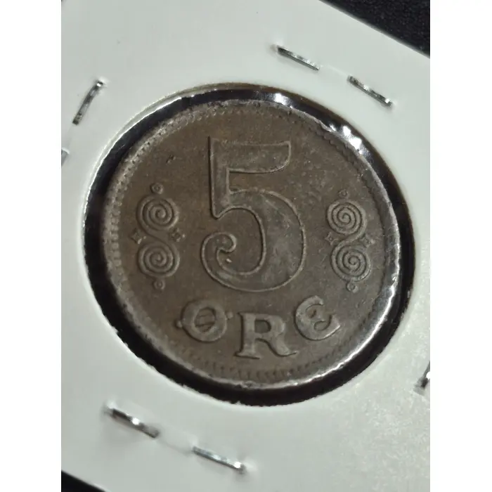 1917 DENMARK 5 ORE