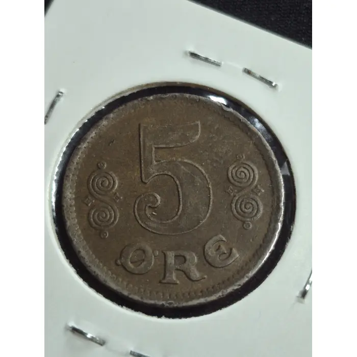 1917 DENMARK 5 ORE