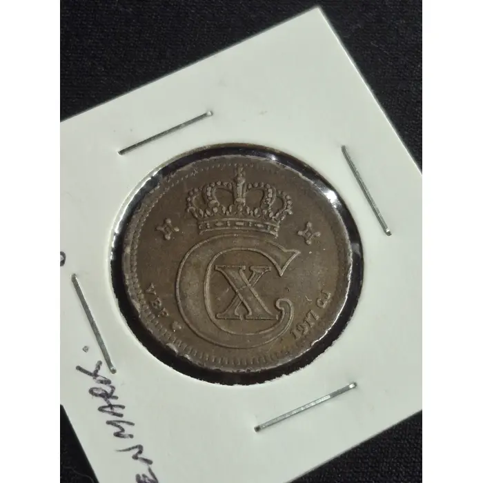 1917 DENMARK 5 ORE