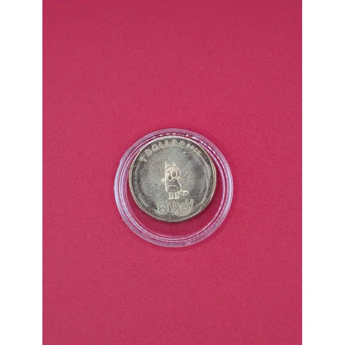 Bluey 2024 $1 New DOLLARBUCK Bag Of 20 Coins Sealed - BINGO WITHOUT BALLOON