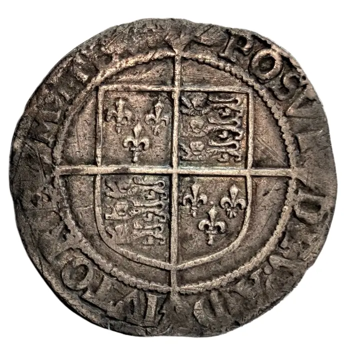 ENGLISH 1582 Elizabeth I shilling (S2577) F/aVF