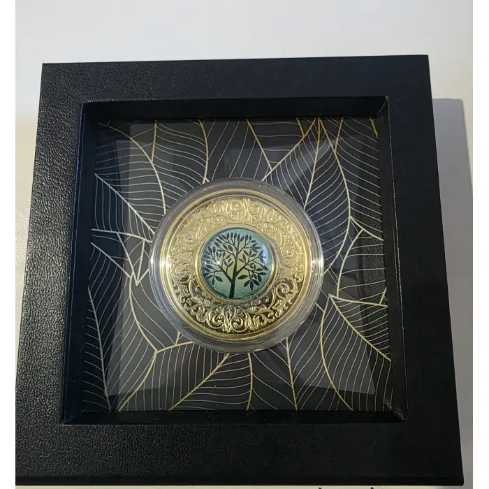1/2oz Tree Of Happiness .999 Silver Proof Coins- Mint Of Poland