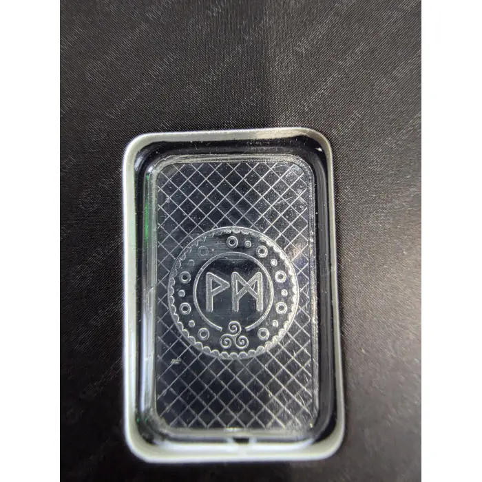2 x 1g 999 fIne silver bars in blister "FLAMINGO"