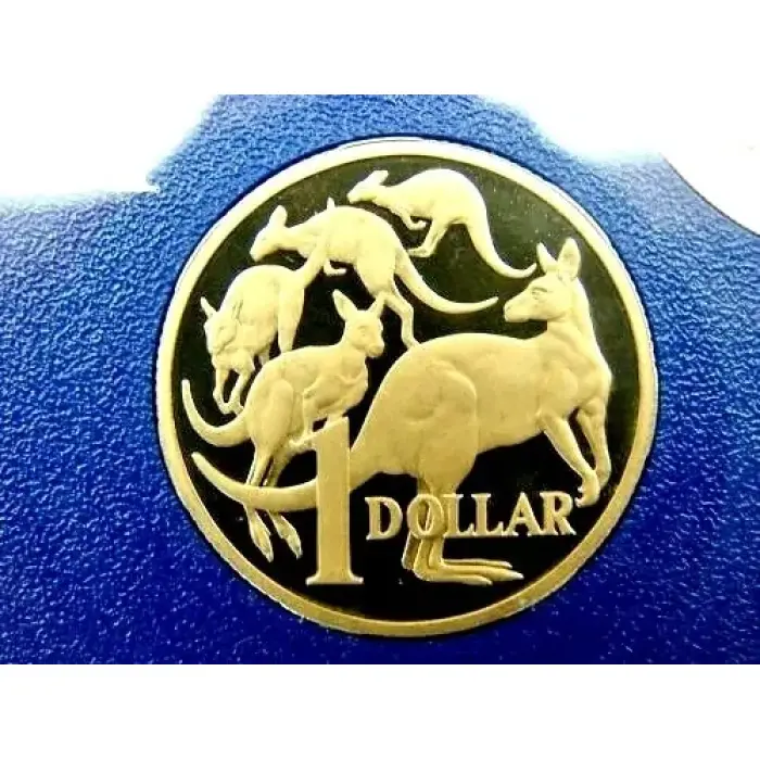 2000 one dollar $1 proof coin in 2x2 holder from a proof set. Only 80,561 minted