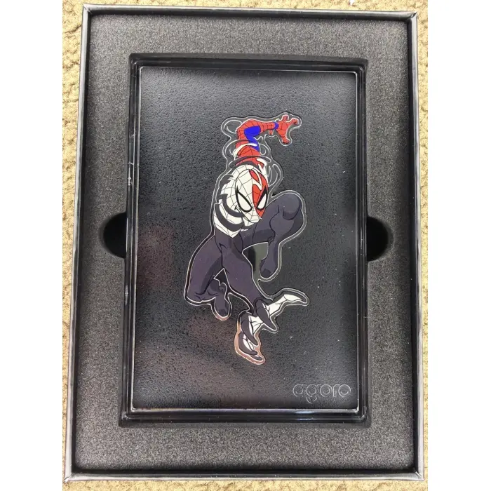 2026 Agoro Marvel Spider-Man Transforms Tier #2 Venomized 1/2oz Silver