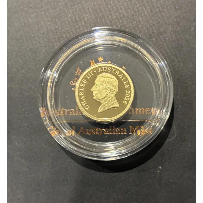 2026 MATILDAS $2 COLOURED PROOF & $2 COLOURED UNCIRCULATED CARDED COIN COA #5044