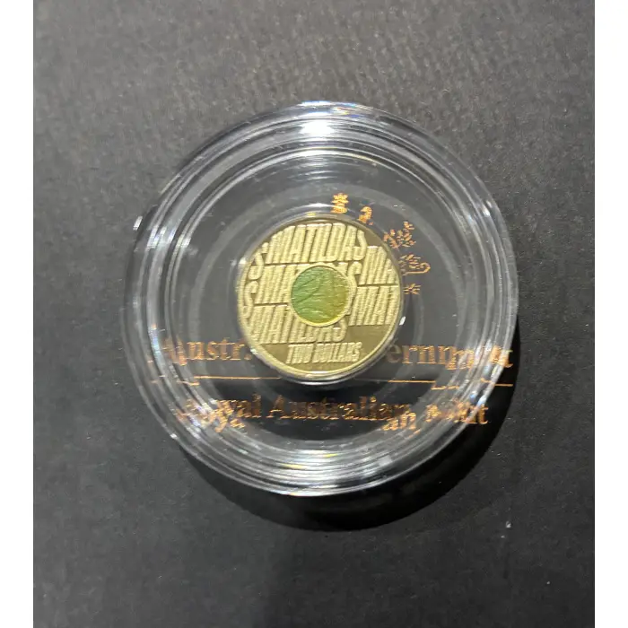 2026 MATILDAS $2 COLOURED PROOF & $2 COLOURED UNCIRCULATED CARDED COIN COA #5044