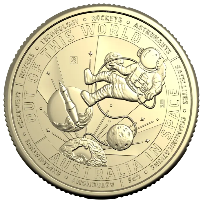 2024 $1 Out of this World - Deep Space Four Coin Mintmark and Privy Mark Set