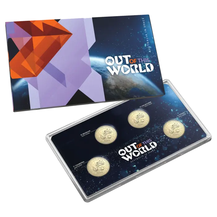 2024 $1 Out of this World - Deep Space Four Coin Mintmark and Privy Mark Set