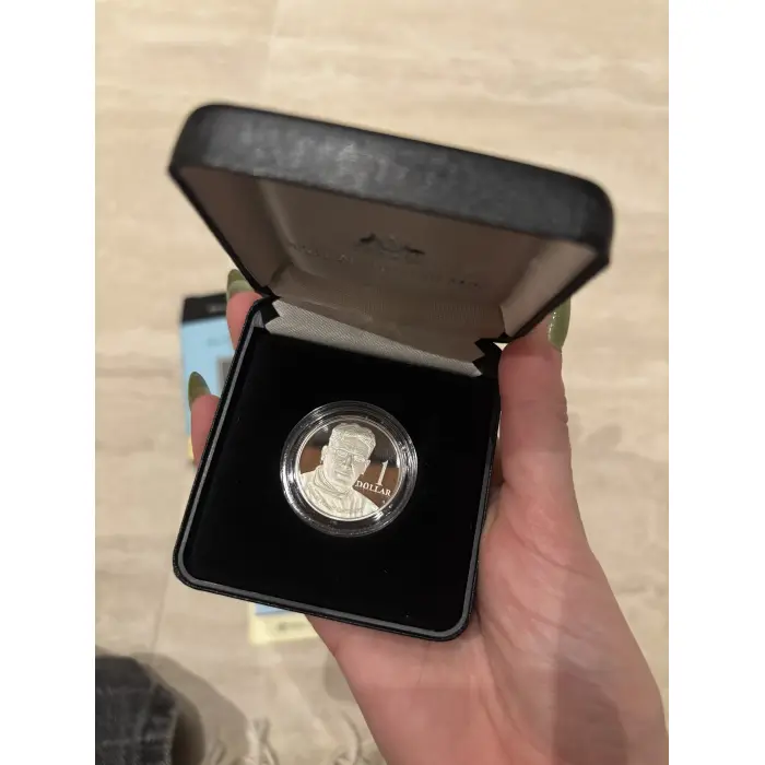 1998 Howard Florey $1 Silver Proof Coin 