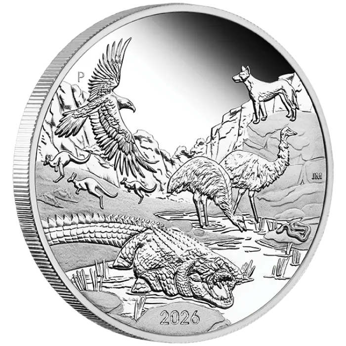 2026 Wonders of Australia: The Outback $1 1oz Silver Proof Coin