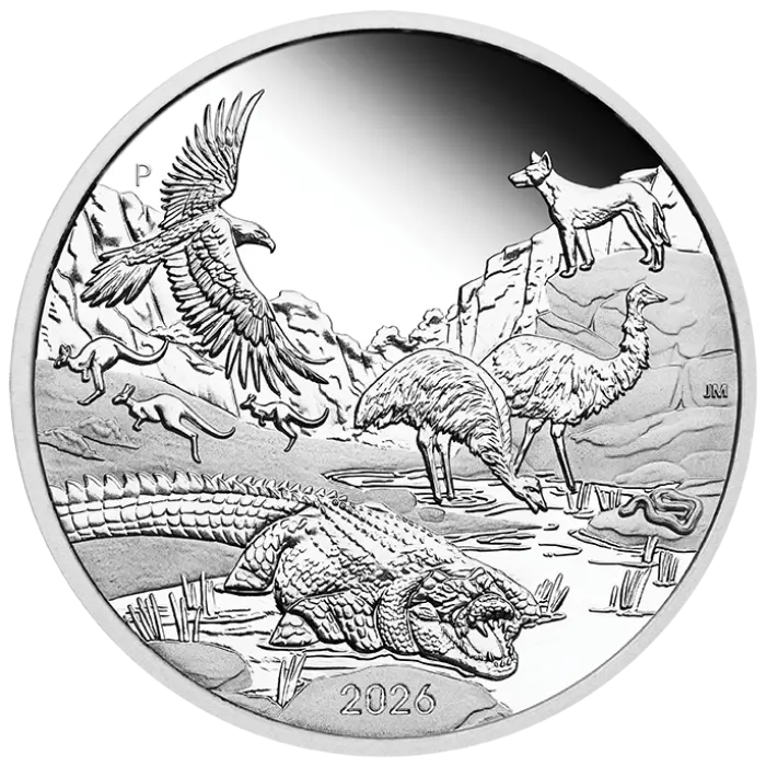 2026 Wonders of Australia: The Outback $1 1oz Silver Proof Coin