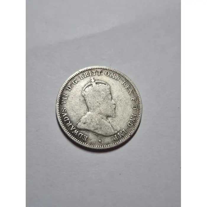 ​1910 Australian Silver One Shilling – King Edward VII (First Year of Issue)