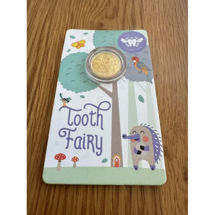 2023 Australia Tooth Fairy $2 Uncirculated Carded Coin