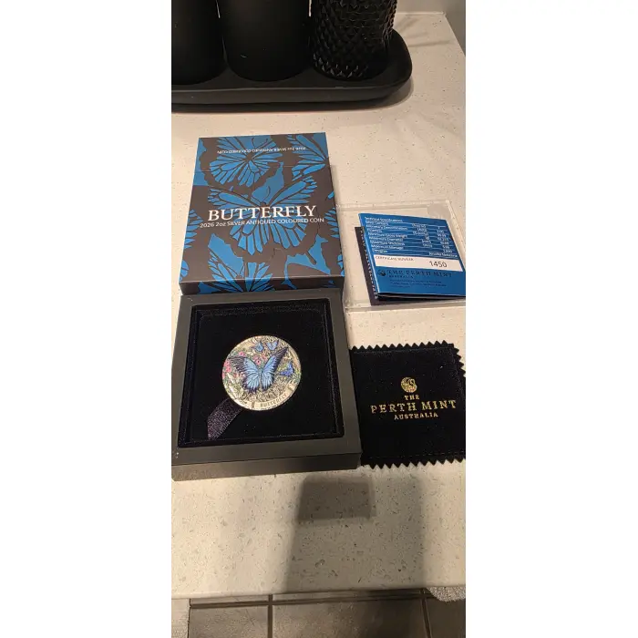 2026 Perth mint 2oz butterfly