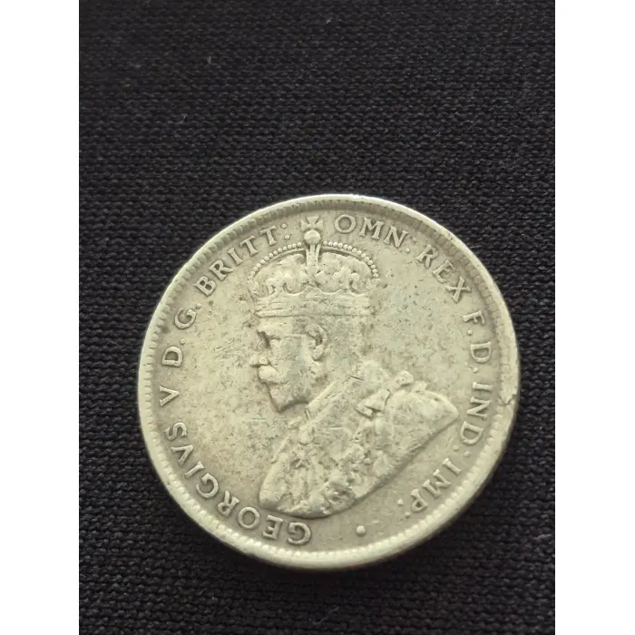 1917-M Australian Silver One Shilling Coin