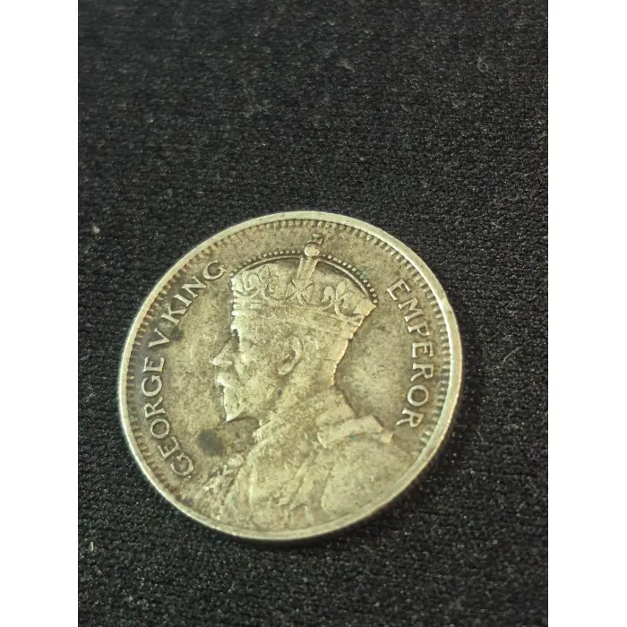 1936 New Zealand Sixpence Silver Coin – King George V