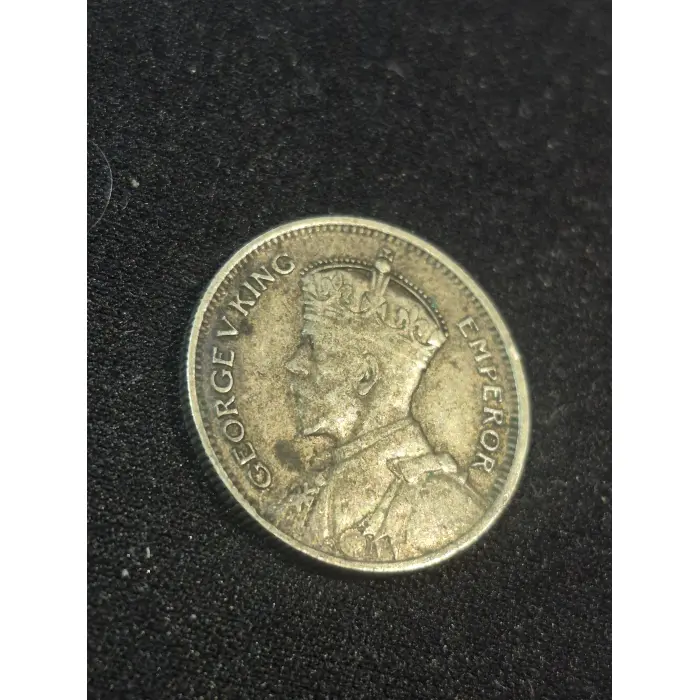 1936 New Zealand Sixpence Silver Coin – King George V