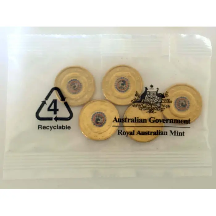 3  x  $2 RAM  Mint 5 coin bags uncirculated