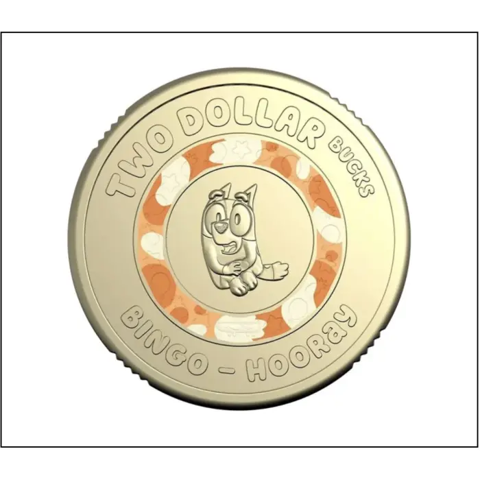 2026 $2 Bingo Two Dollar Bucks Circulated Coin