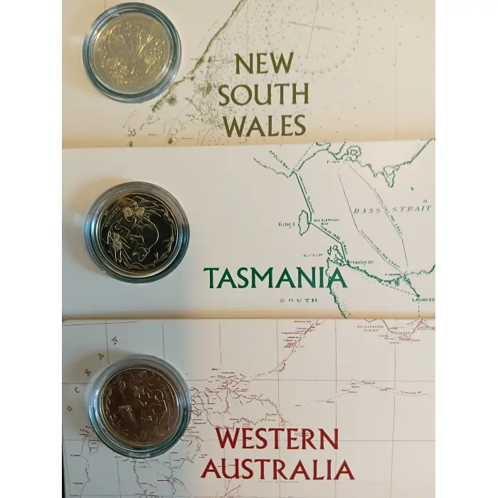 Federation Coin Set ,125 Years.