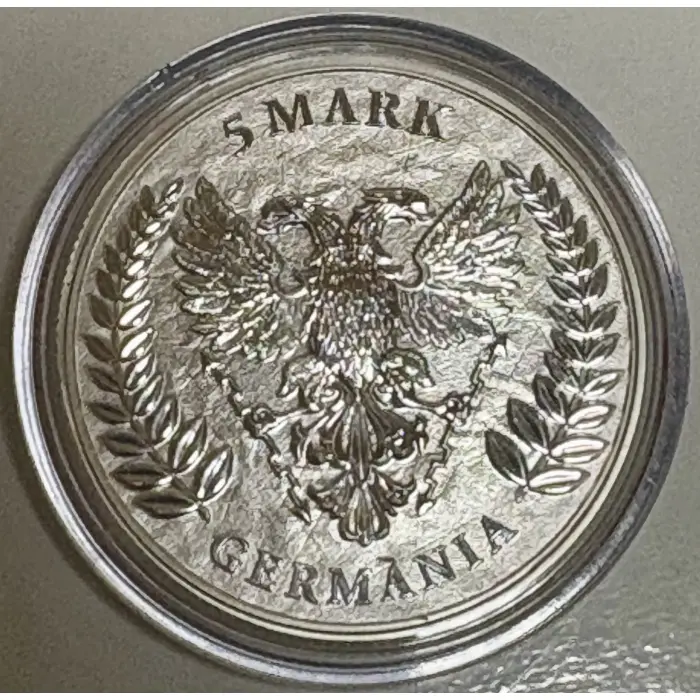2022 Germania Mint 1oz Silver  Coin - BU- In capsule