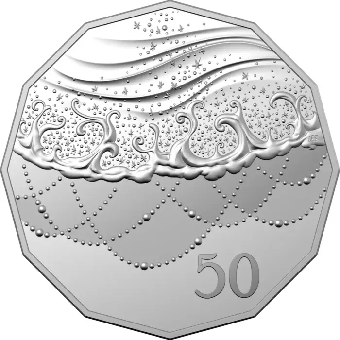 2021 Australia Merry Christmas UNC 50c Coin rANDOM DESIGN