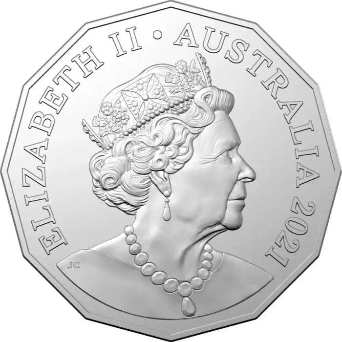 2021 Australia Merry Christmas UNC 50c Coin rANDOM DESIGN