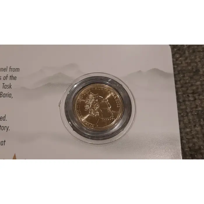 2023 50th Anniversary Vietnam War Coloured $2 C Mintmark UNC Carded Coin