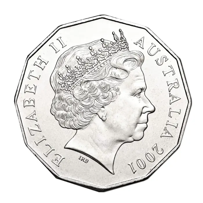 2001 RAM Centenary Of Federation 50c Circulated Coin - SOUTH AUSTRALIA (2.4m)