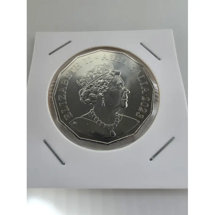 Coat of Arms 2023 50c UNC Coin 