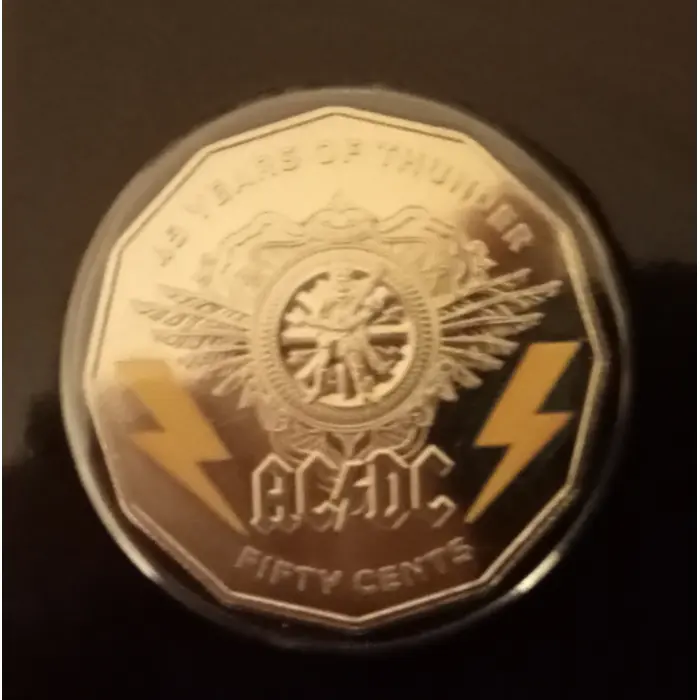 AC/DC Boxed Sets Volume 1 & 2 + 50c card 45 years of Thunder