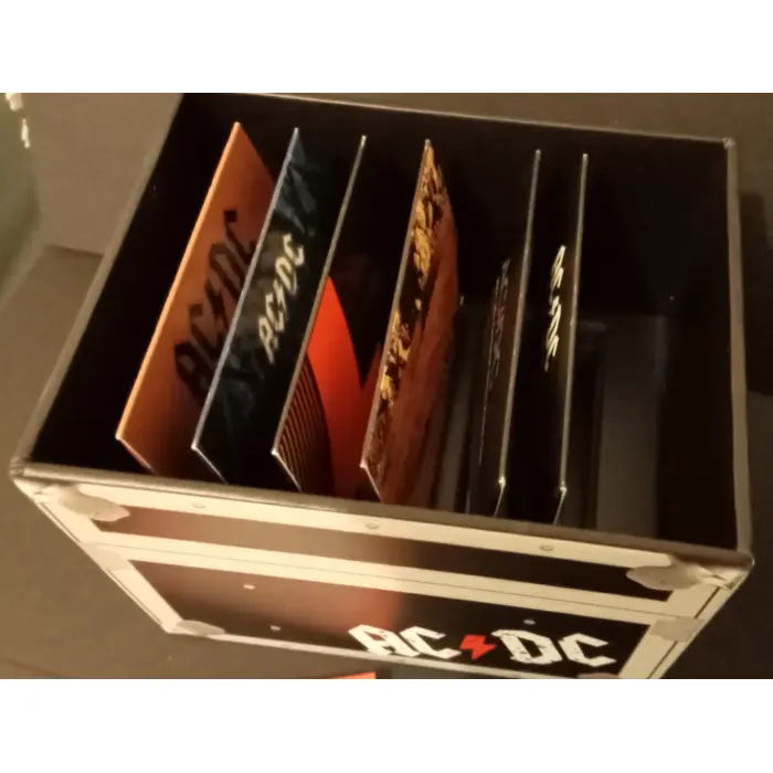 AC/DC Boxed Sets Volume 1 & 2 + 50c card 45 years of Thunder