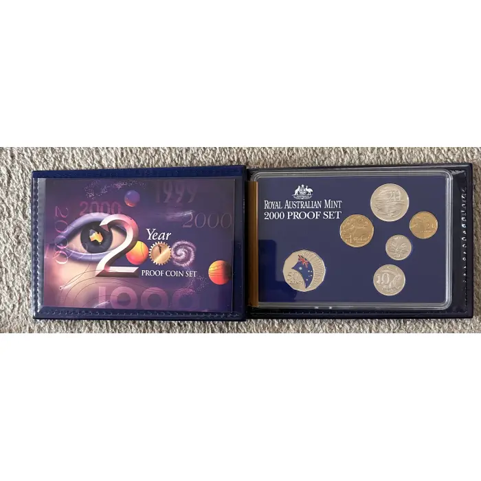2000 proof set 