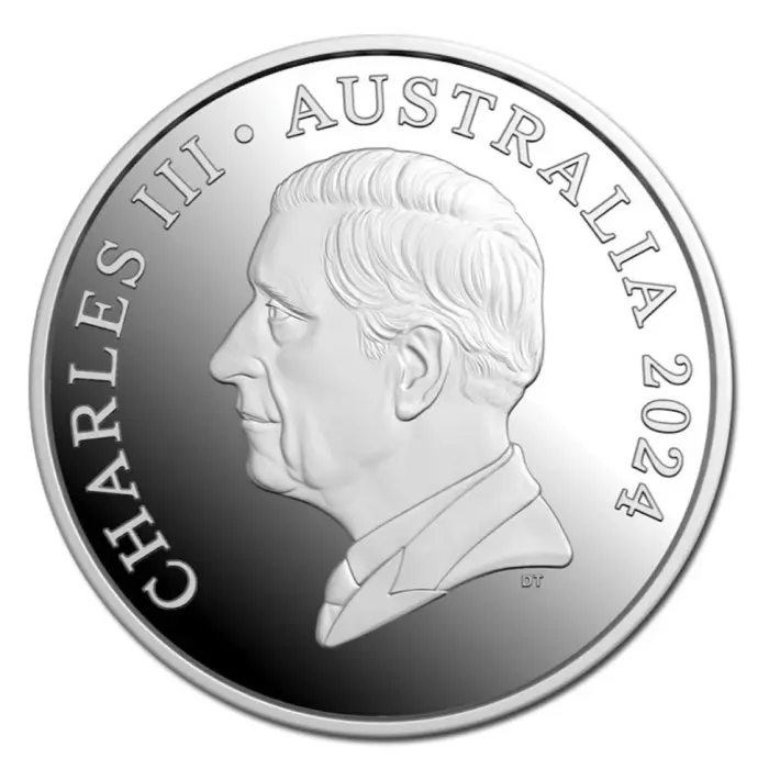 2024 AUSTRALIA BABY -  $5 PROOF 1oz FINE SILVER COIN IN BOX