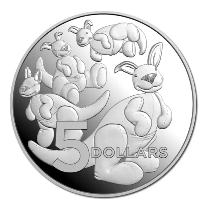 2024 AUSTRALIA BABY -  $5 PROOF 1oz FINE SILVER COIN IN BOX