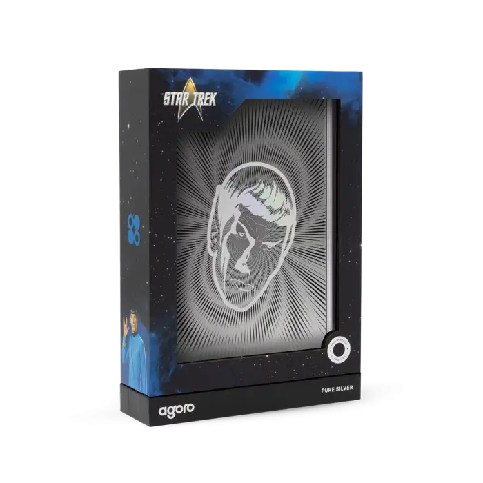 Star Trek™ Spock™ 5g Silver Foil Coin | Agoro by New Zealand Mint