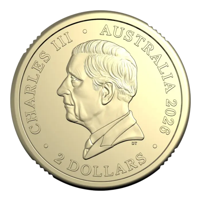 2026 Dawn Service $2 'C' Mintmark Coloured Uncirculated Coin