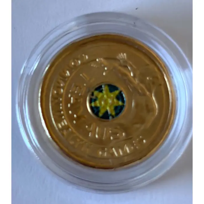 2026 $2 Colour Commonwealth Games  Coins – Full Set of 3 Coins in lighthouse Cap