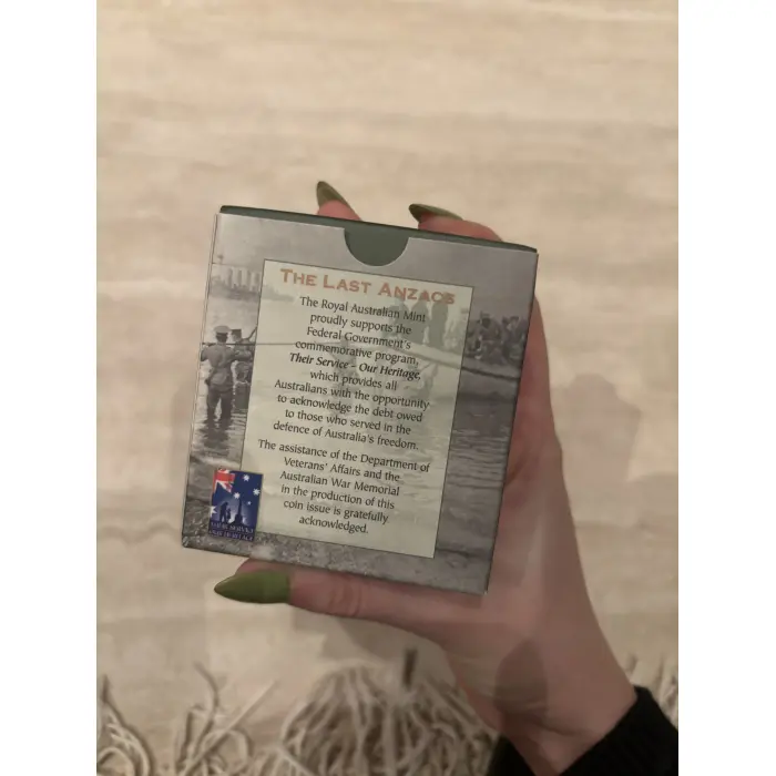 1999 The Lost ANZACs $1 Silver Proof Coin 