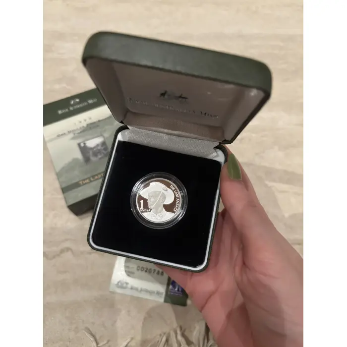 1999 The Lost ANZACs $1 Silver Proof Coin 