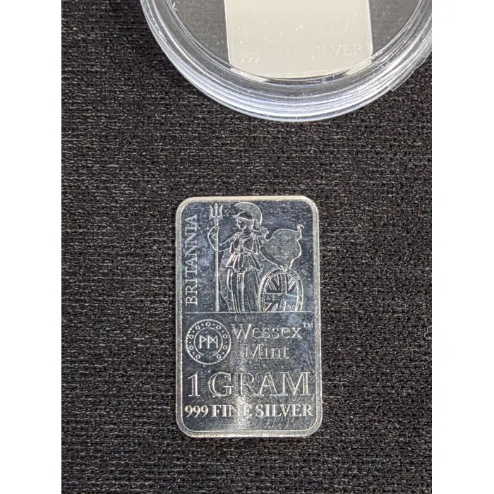 1 gram fine 999 silver bars various designs 
