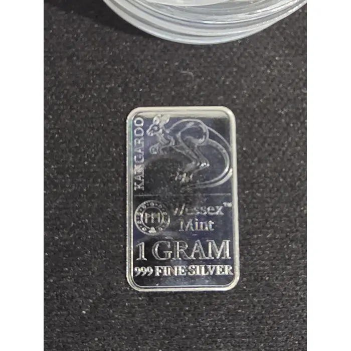 1 gram fine 999 silver bars various designs 