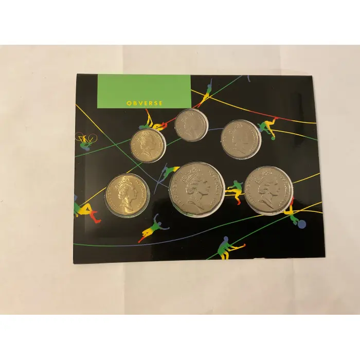 1992 Royal Australian Mint Barcelona Olympics Set