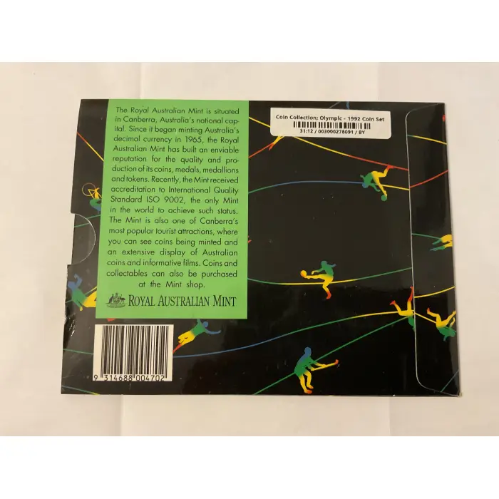1992 Royal Australian Mint Barcelona Olympics Set