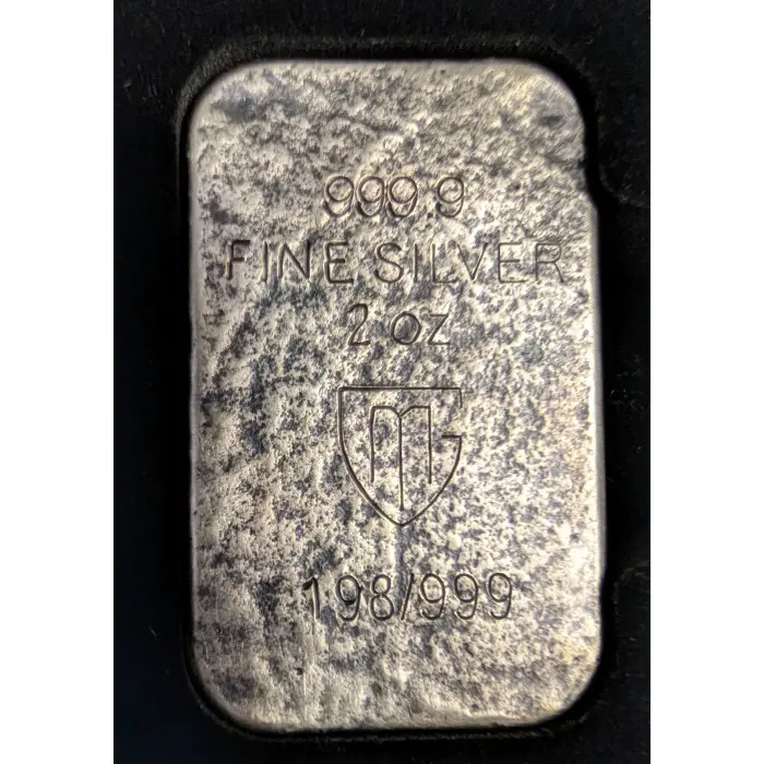 2024 Germania Mint Chicago Bull ANA 2oz Silver Cast Bar