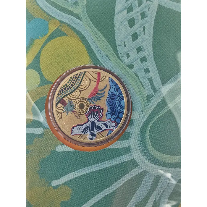 2025 Ngana Nyitting Set Of 3 PNC, Black Cockatoo, Blue River & Green Emu 