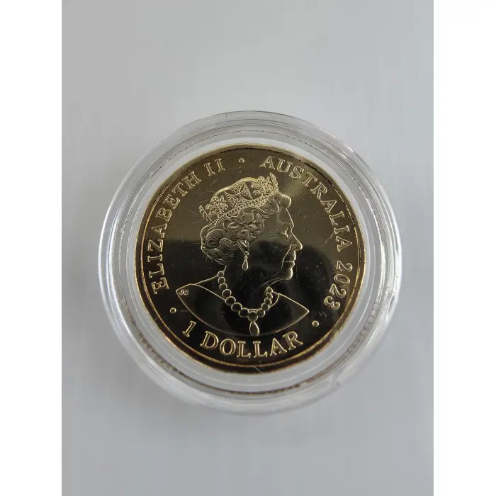 UNC 2023 $1 Dollar Vegemite Centenary Coloured Coin