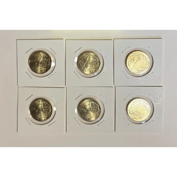 2025 Aussie Big Things 2 Single Till Coins Featuring 5 Big Things per Coin 