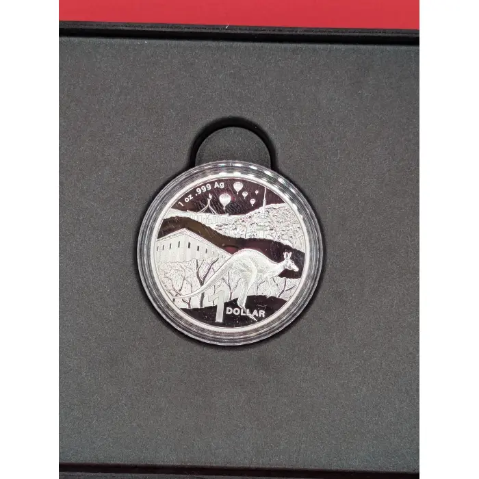2025 $1 1 oz Fine Silver Proof Coin - Kangaroo Series